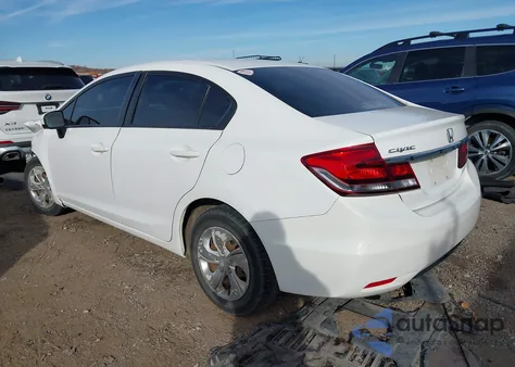 2014 Honda Civic Lx из США, поврежденный, VIN 19XFB2F5XEE041799